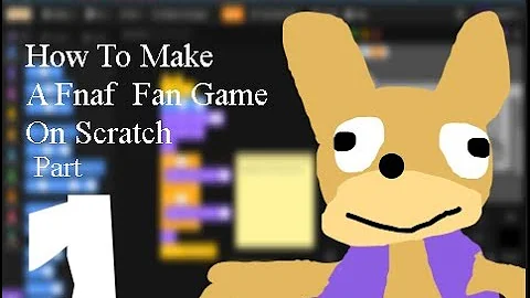 How To Make A Fnaf Fan Game On Scratch Part 1: Warning Text ,Main Menu, Loading screen, And Office