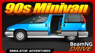 BLAST FROM THE PAST 90s Minivan - BeamNG Mods