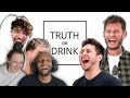 Best Friends Play Truth or Drink! (someone gets exposed..) - David Alvareeezy (Reaction)