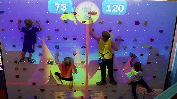 Interactive Climbing Wall- Interactive toys at Playlearn