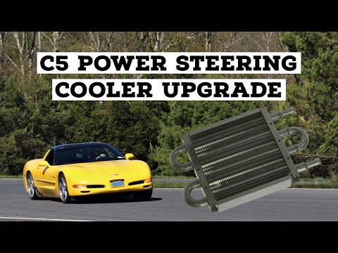 C5 CORVETTE POWER STEERING COOLER UPGRADE: C5 Track Car Ep: 8
