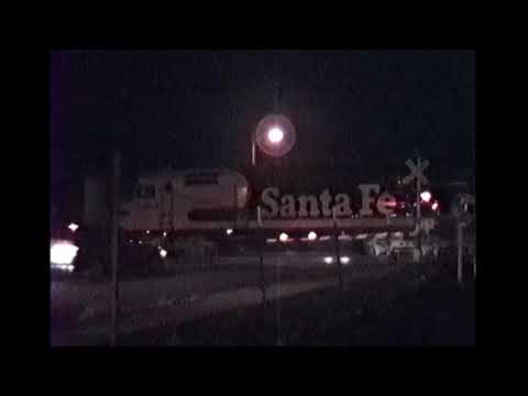 ATSF 5312 West - HarborTrain October 31,1990 - YouTube