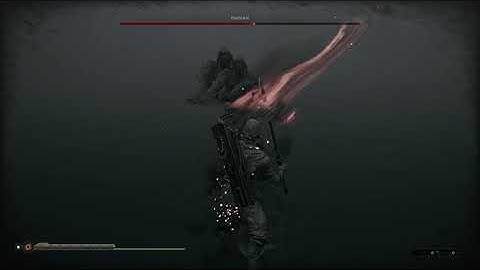 Mortal Shell. Hadern [Smoldering mace] fight - no damage -