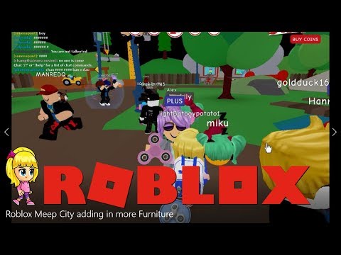 Roblox Meep City Gameplay Adding In More Furniture Slg 2020 - yammy xox roblox