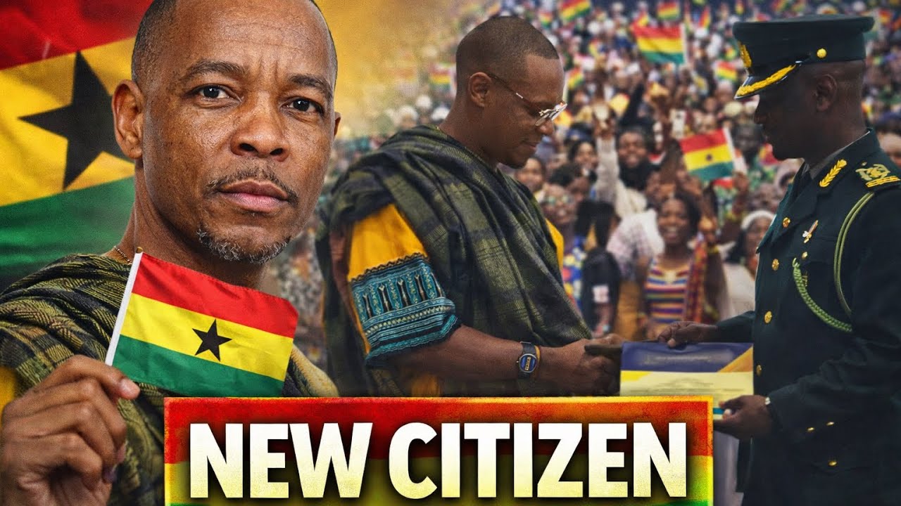 Ронни ДеВоу получил ганское гражданство 🇬🇭 и вошел в число 150 представителей диаспоры.