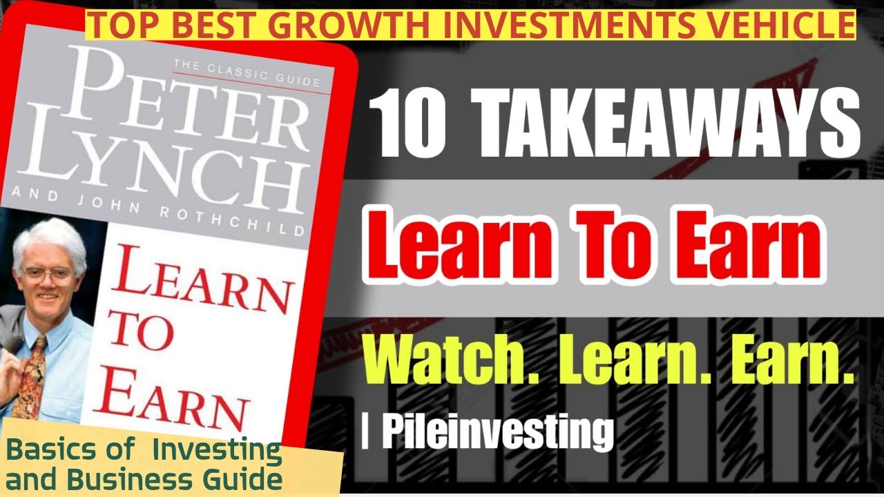 Learn to earn book summary by peter lynch making money in the stock