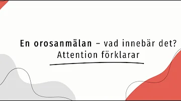 Kan man göra en orosanmälan anonymt?