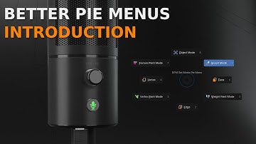 Better Pie Menus - Introduction #b3d #blender3d #blender #addon