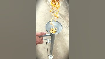 a simple smart tool that makes it easier for farmers to plant corn seeds #shorts