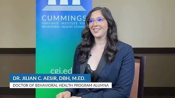 Why Did You Choose the Doctor of Behavioral Health Degree? | DBH Alumna Interview: Dr. Jilian Aesir
