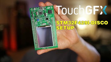 STM32F429I-DISCO & TouchGFX Setup