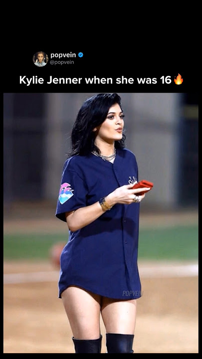 Kylie Jenner when she was just 16 years old 🔥