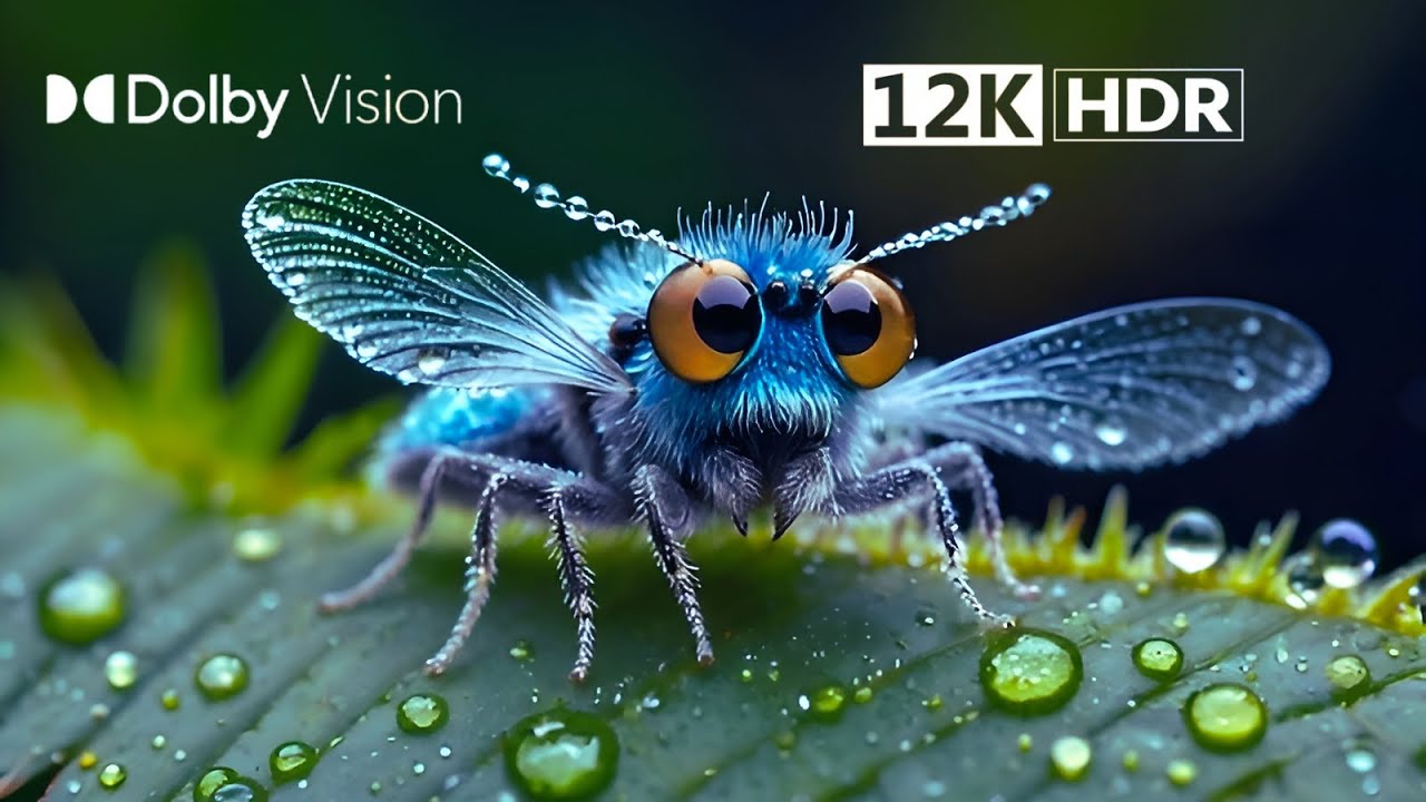 INSECTS IN DOLBY VISION HDR | 8K 120 FPS | @8KDiscovery - YouTube