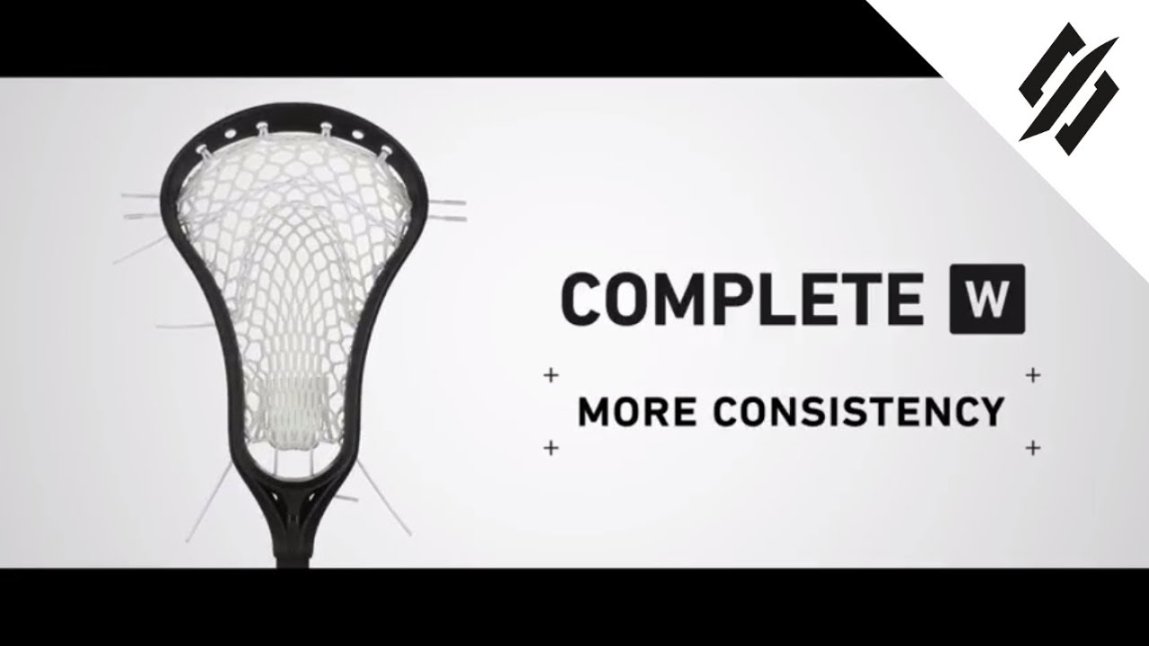 Introducing the Complete W Women's Lacrosse Stick StringKing YouTube