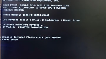 FIX Chassis intrude error