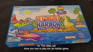 Jet-Boat Harbor- A short Vowels Game