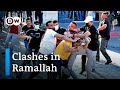 West bank clashes flare after activist dies in police custody  dw news