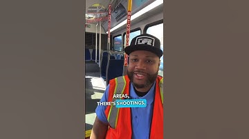 Bus Drivers Work In Dangerous Neighborhoods! #busdriverlife #publictransit