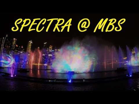 Spectra - Front Row View | MBS Light &amp; Water Show | Debut Show on 2 Jun 2017 [Full Show, 4K]