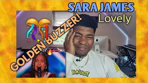 Vocal Coach REACTS TO Golden Buzzer  Sara James Wins Over Simon Cowell With "Lovely" by Billie Eilis