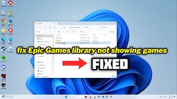(FIXED) Epic Games library not showing games