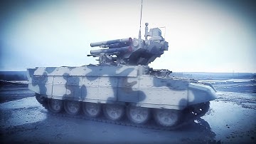BMPT Terminator Tank Support Fighting Vehicle from UralVagonZavod 1080p