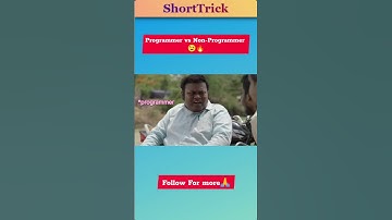 Programmer vs Non-Programmer | #CodeLife #TechHumor #Relatable