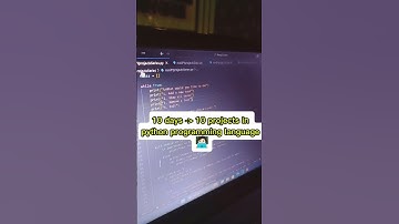 I built 10 python projects in 10 Days 🤯🔥 | From zero to coder #python