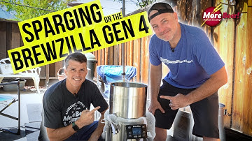 SPARGING on the BREWZILLA GEN 4 | MoreBeer!