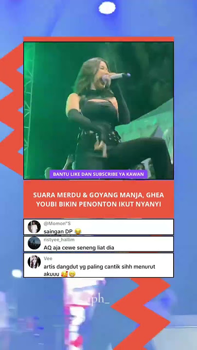Ghea youbi ❤️ #gheayoubi #dangdut #konser #shorts #music #shortvideo