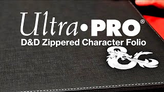 Premium Zippered Character Folio for Dungeons & Dragons