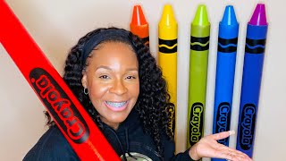 DIY GIANT CRAYONS