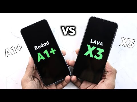 Redmi A1 Plus vs Lava X3 Speed Test & Comparison | Lava X3 vs Redmi A1+