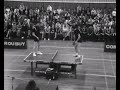 FUNNY TABLE TENNIS BLACK &amp; WHITE MATCH