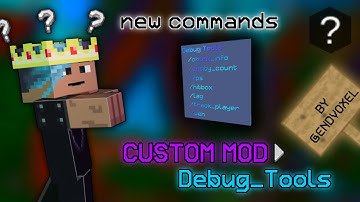 Debug-Tool mod for Multicraft | custom mods for Multicraft @KYR4NZO