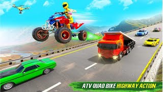 Light ATV Quad Bike Racing, Traffic Racing Games -  / Android Game play screenshot 1