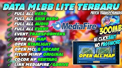 Update Data Ml Lite 300mb || Full Event Patch Tranfomers..