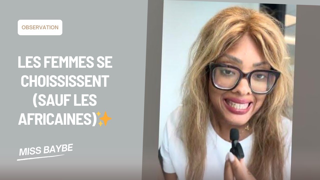 Les femmes (sauf les africaines) préfèrent rester seules 🤯