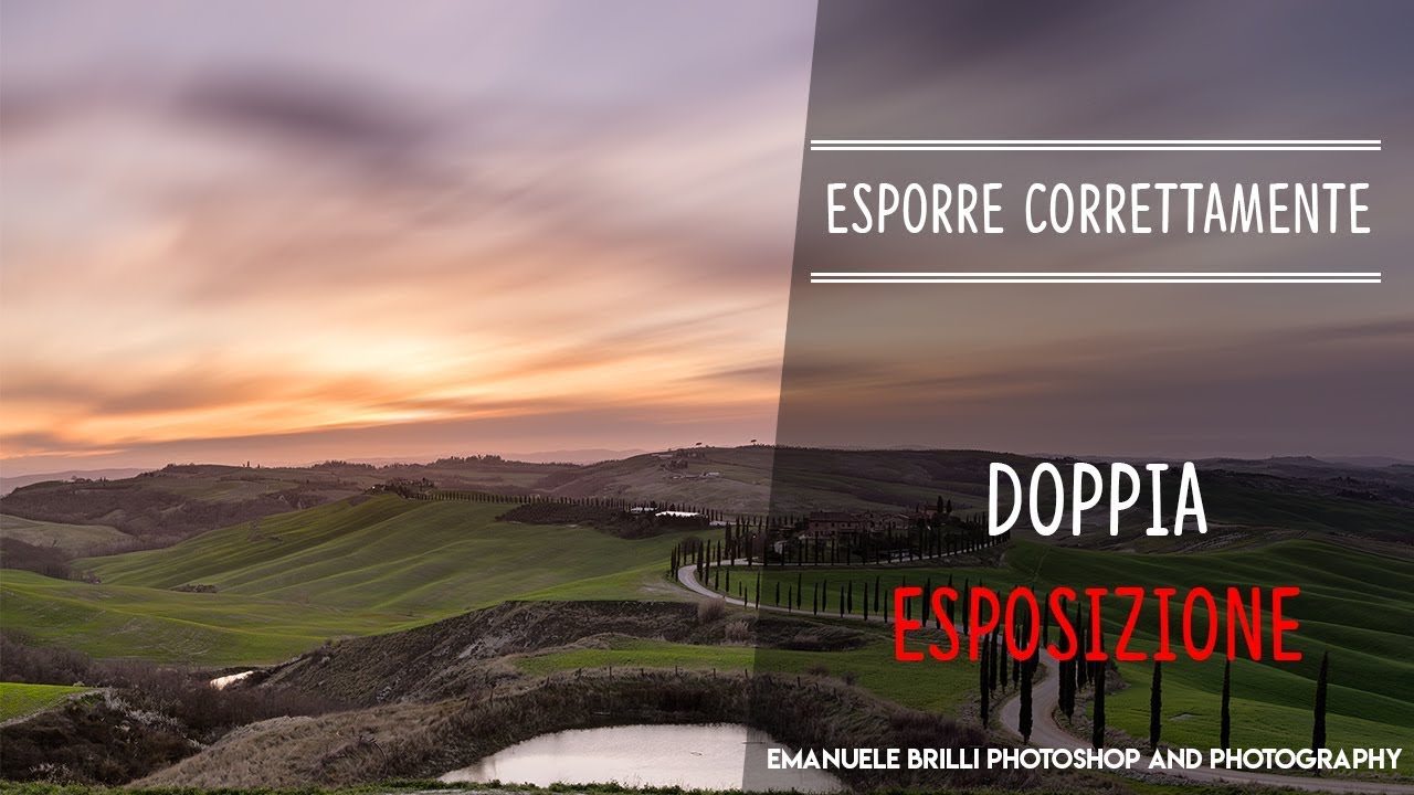 Come fare una esposizione corretta - Tutorial Photoshop - YouTube