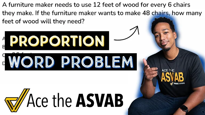 ASVAB Arithmetic Reasoning - Math Practice Test Question - Proportion Word Problem Walkthrough