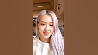 BLACKPINK (블랙핑크) Rosé (로제) Instagram Live | July 08, 2020
