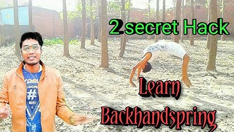 Backhandspring tutorial in hindi, part 2,easy back handspring tutorial in hindi, Back tutorial lear
