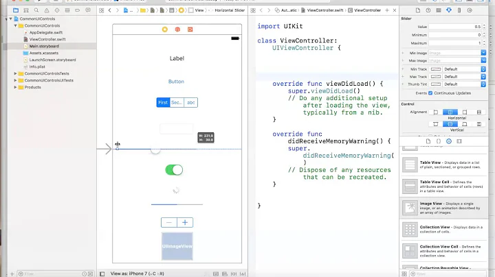 314 -  Xcode Storyboard Object Library