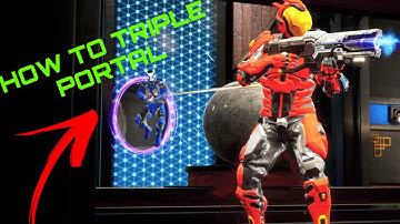 How to triple portal fastest way! Splitgate Tutorial