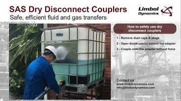How to use dry disconnect couplers