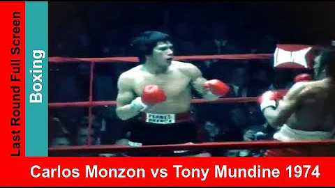 Carlos Monzon vs Tony Mundine, Widescreen Color Fi...