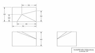 SolidWorks Tutorial for beginners Exercise 24
