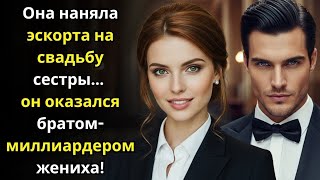 видео: Она наняла эскорта на свадьбу сестры... он оказался братом-миллиардером жених картинка: Она наняла эскорта на свадьбу сестры... он оказался братом-миллиардером жених