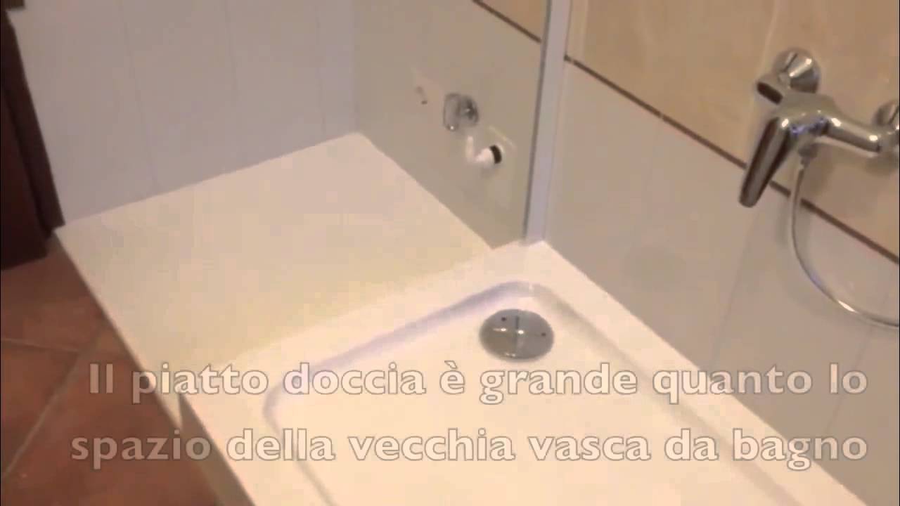 Sostituzione vasca con box doccia e spazio lavatrice a grosseto ... Come sostituire vasca da bagno