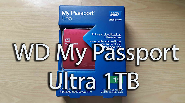 Wd my passport ultra 1tb review